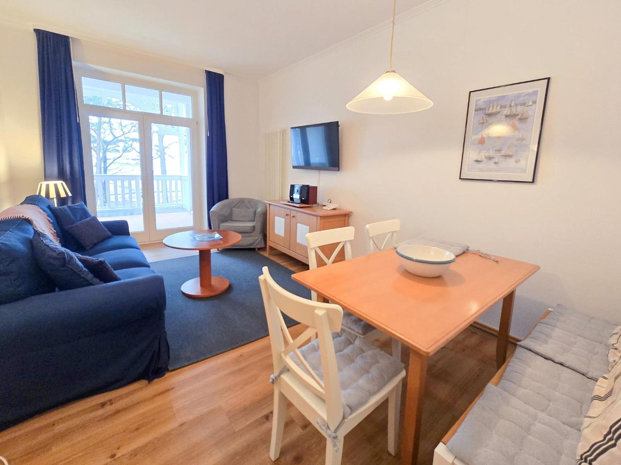 Mit Meerblick, 2 Schlafzimmern Und Balkon Sv 607 * Ostseebad Binz
